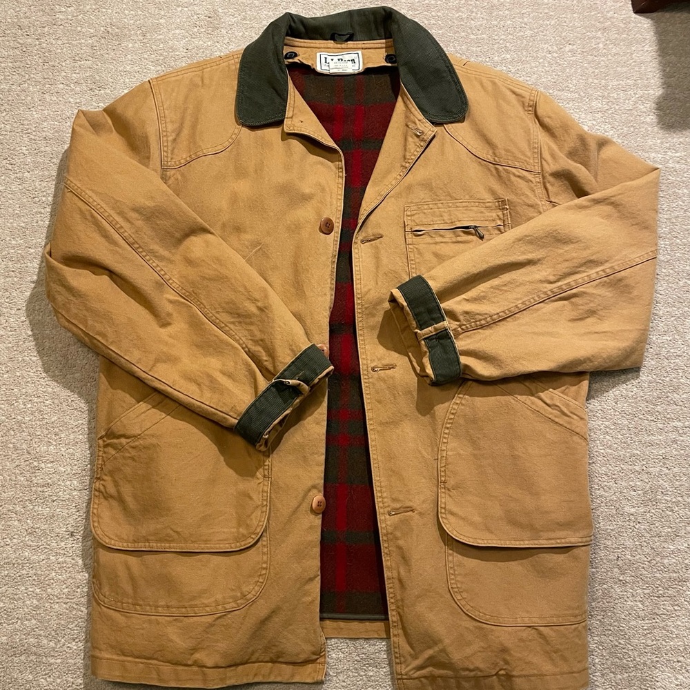 Vintage ll bean barn coat